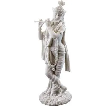 Marble Krishna Statue 
